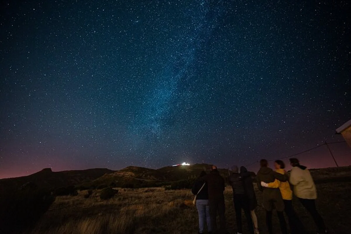 senior group stargazing astronomy club germany