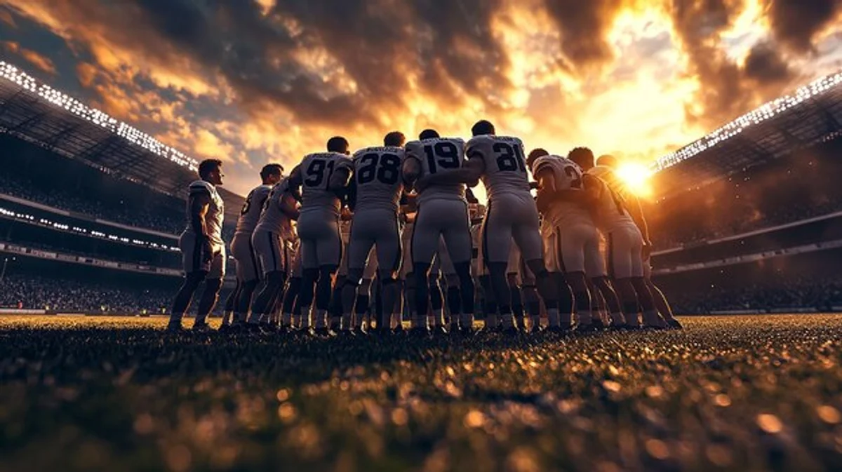 football team pre-game ritual focus