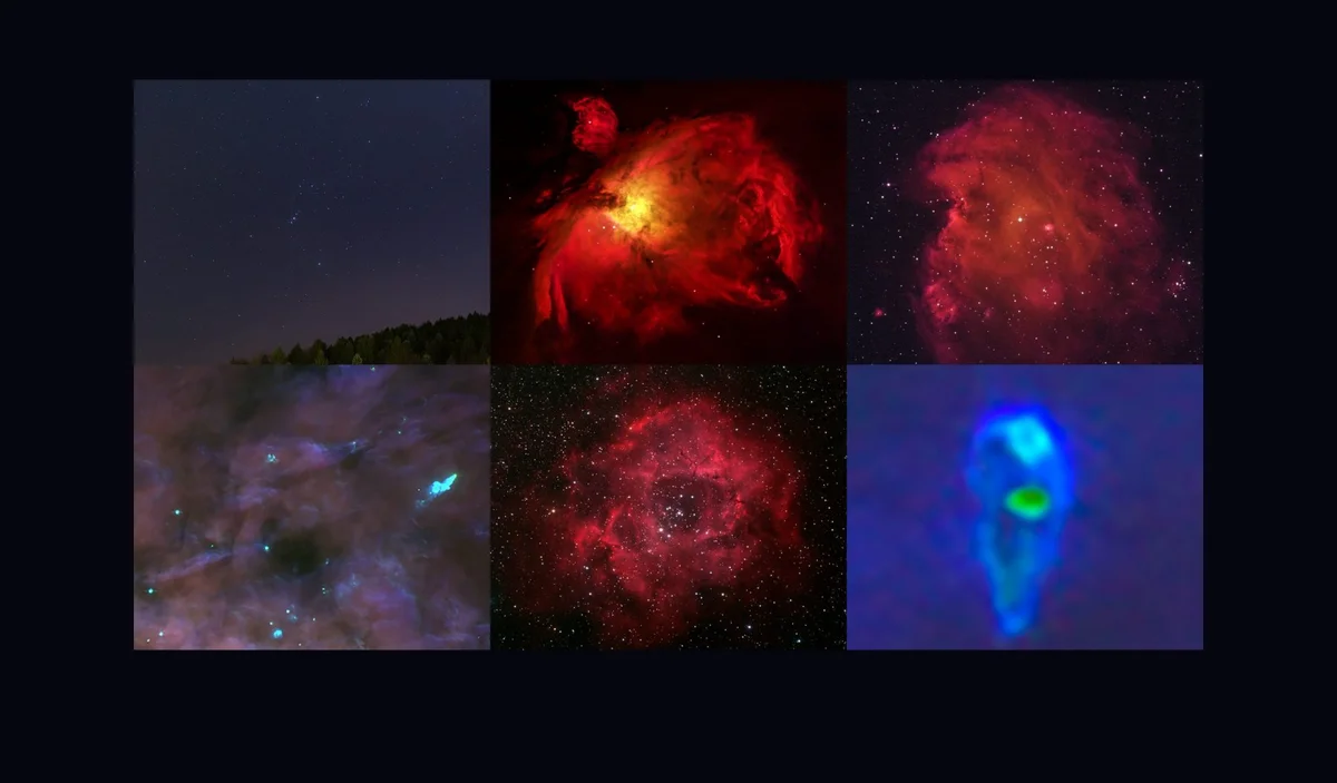 amateur astronomy Orion Nebula German balcony