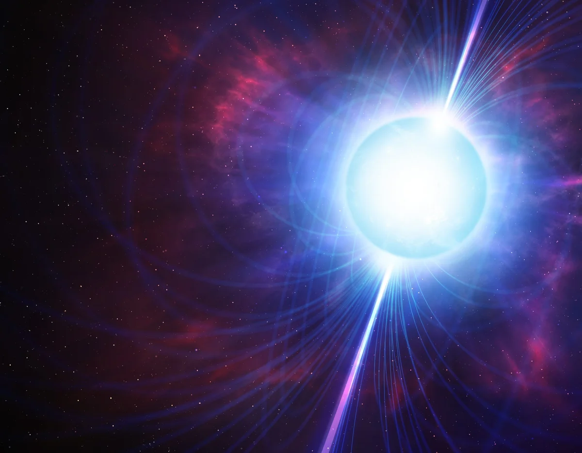 extreme space phenomena magnetar vacuum