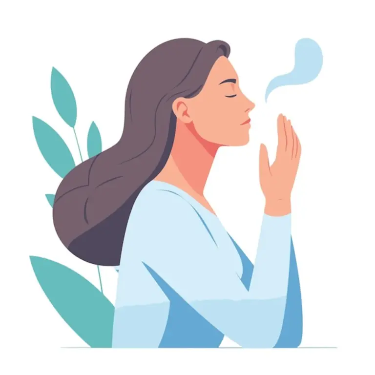 deep breathing exercise stress relief adult