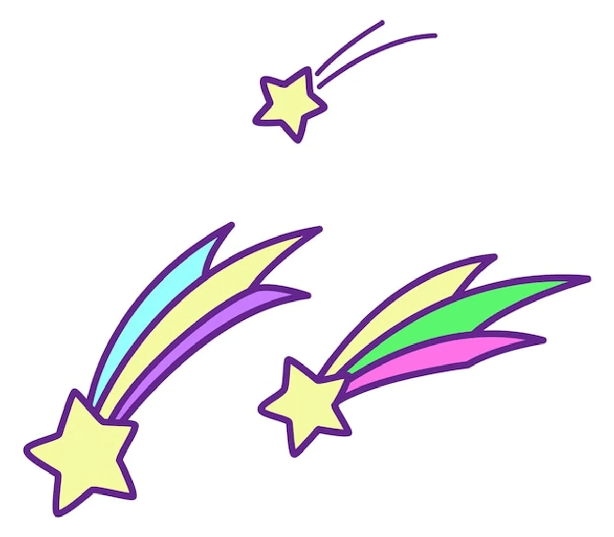 shooting star wish night sky germany