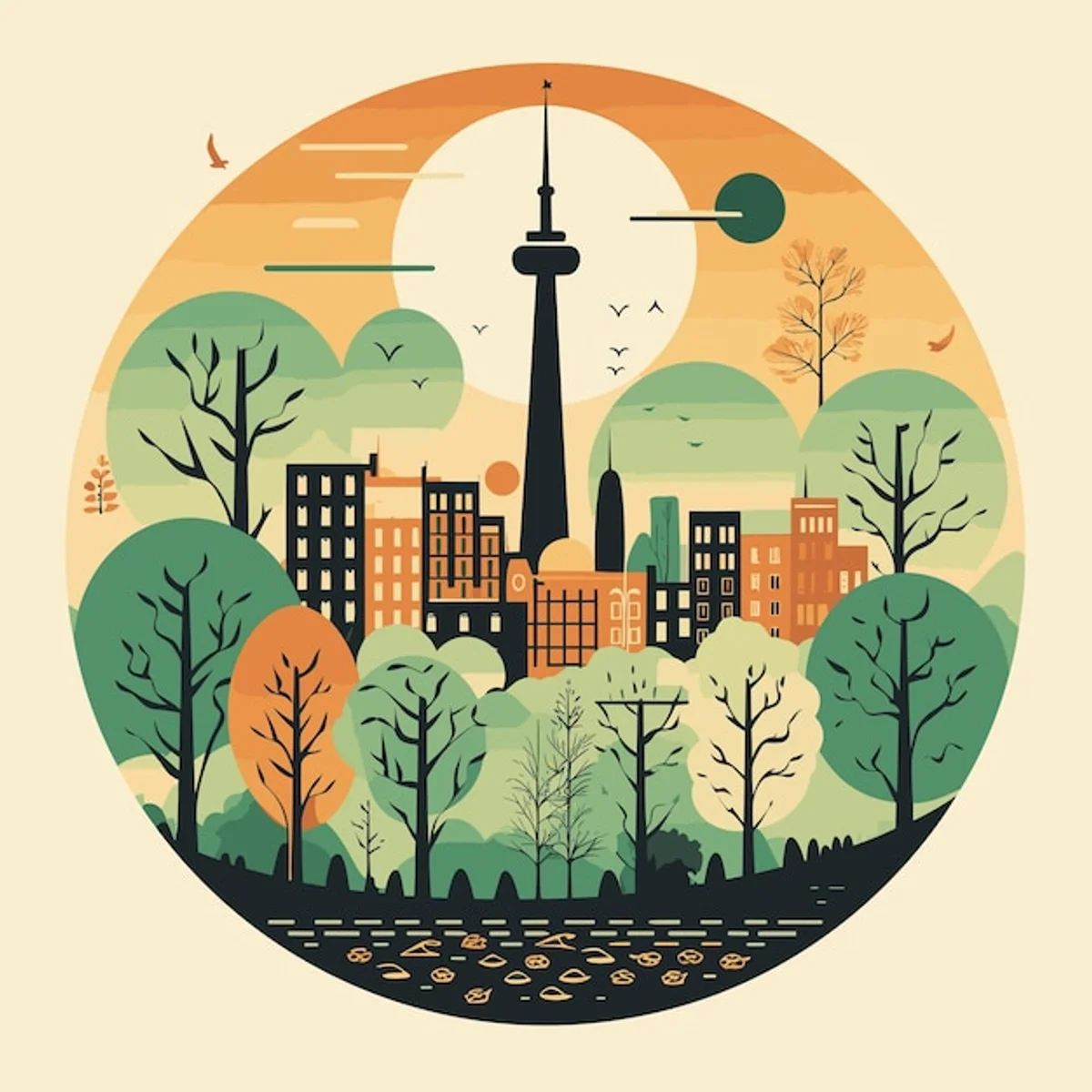 urban art with traditional patterns berlin