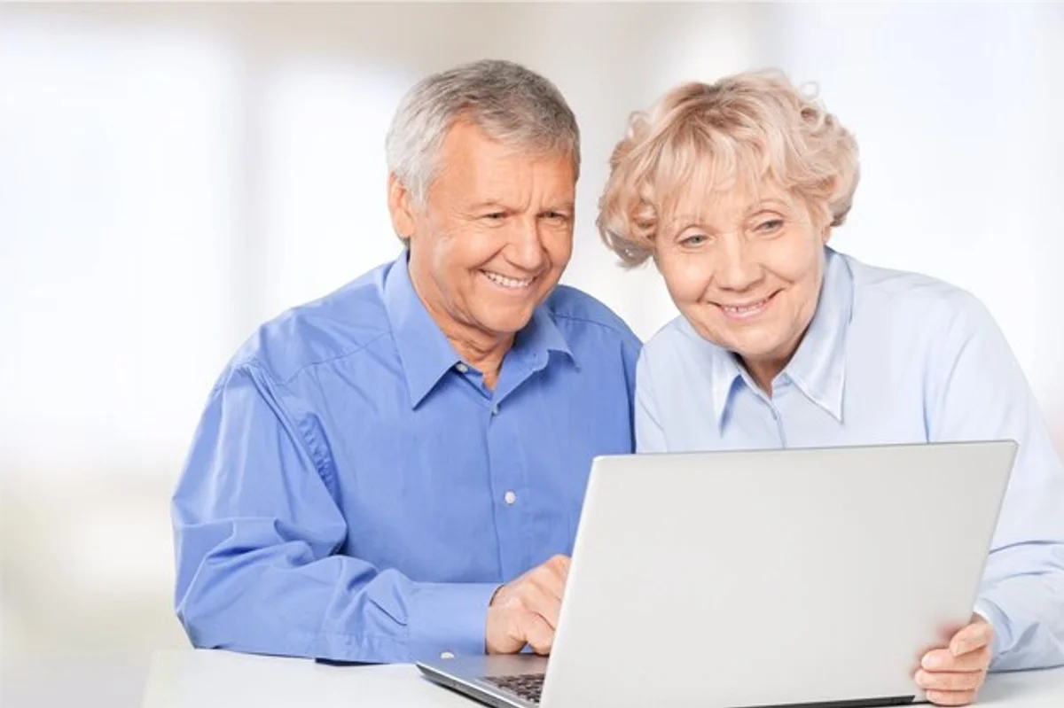 senior technology lifestyle happy Germany