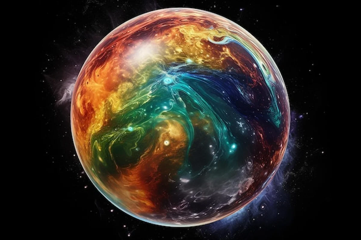 event horizon artistic visualization galaxy