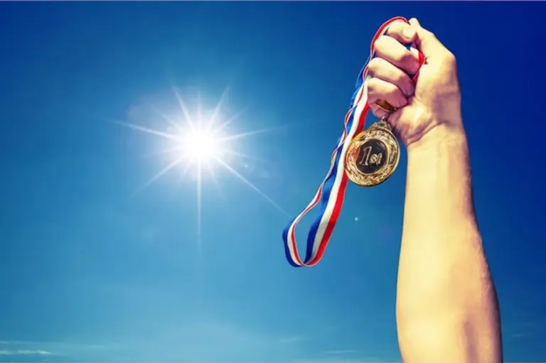 elderly german olympic champion gold medal winner