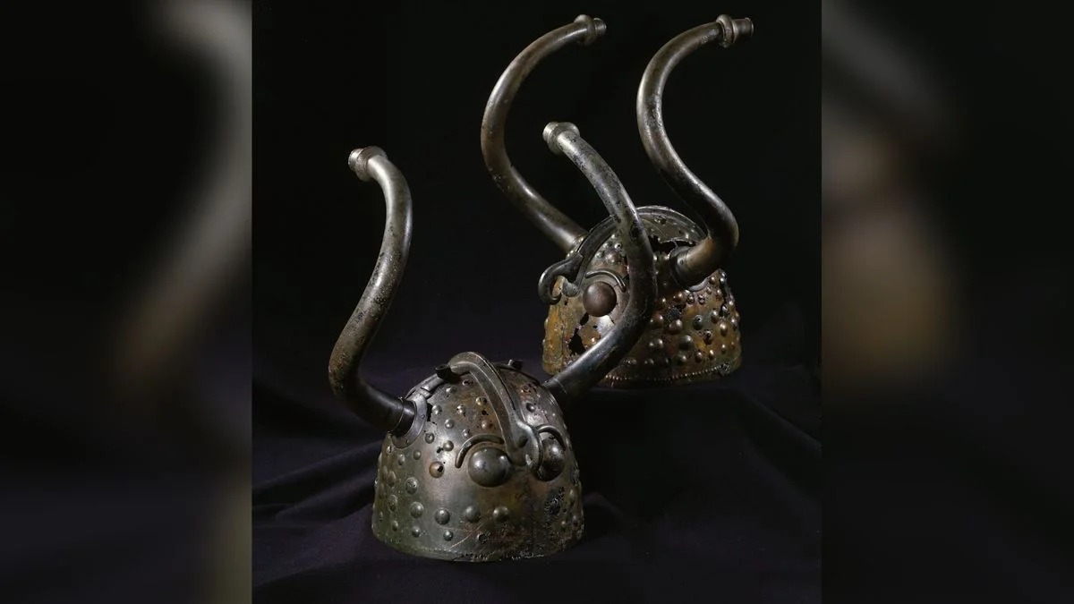 viking helmet no horns historical evidence discovery