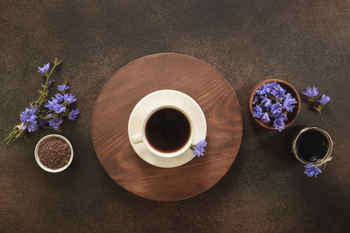 healthy coffee alternatives still life