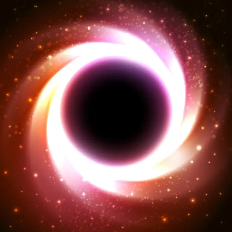 supermassive black hole galaxy danger illustration