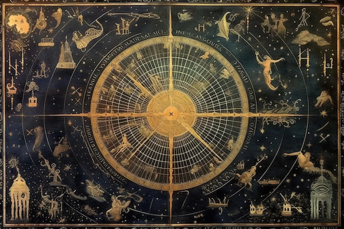 aztec star chart night sky ancient artifacts