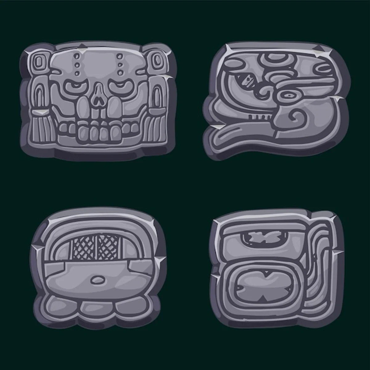 maya zero glyph, ancient mathematics concept