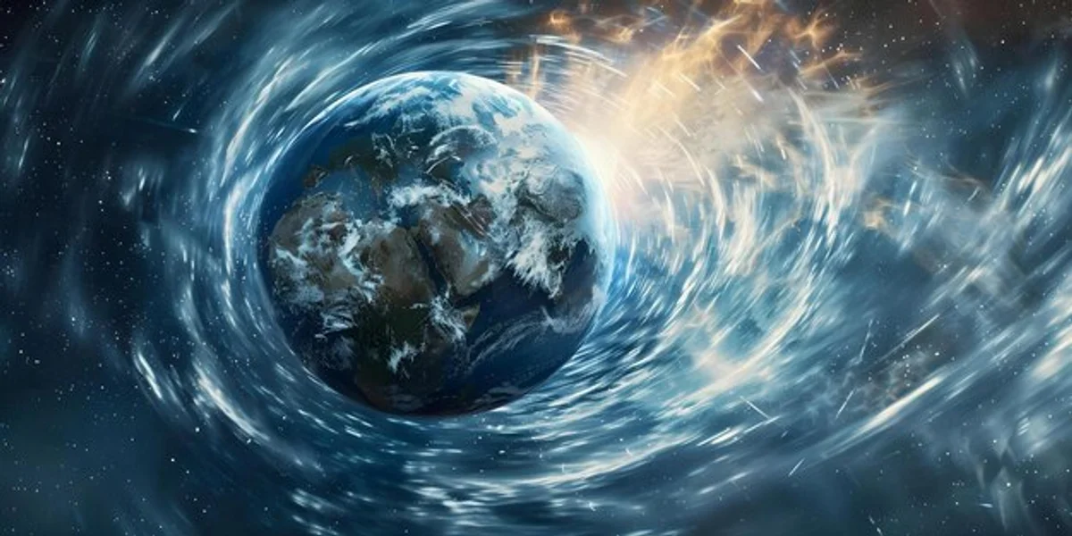 jupiter electromagnetic waves visualization