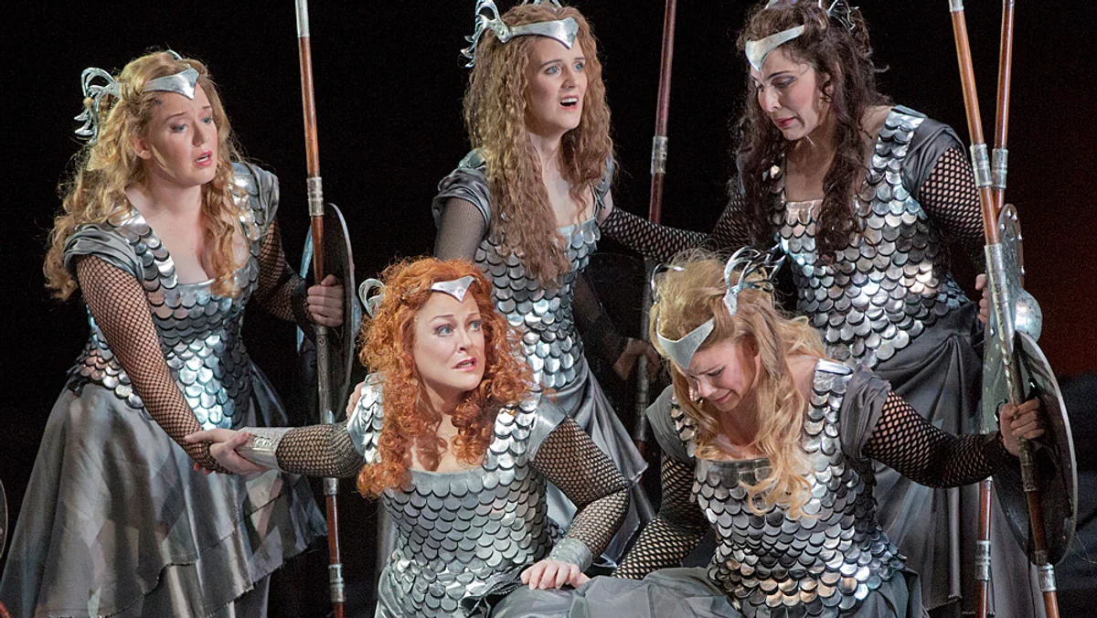 Wagner opera tragic heroine on stage