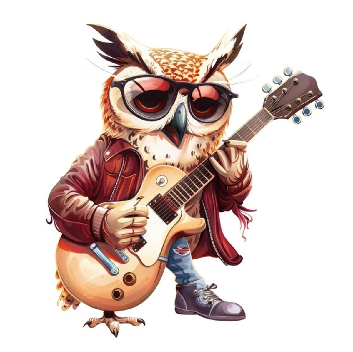 owl perched on urban playground