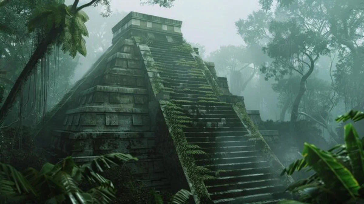 mayan ruins secrets dense jungle