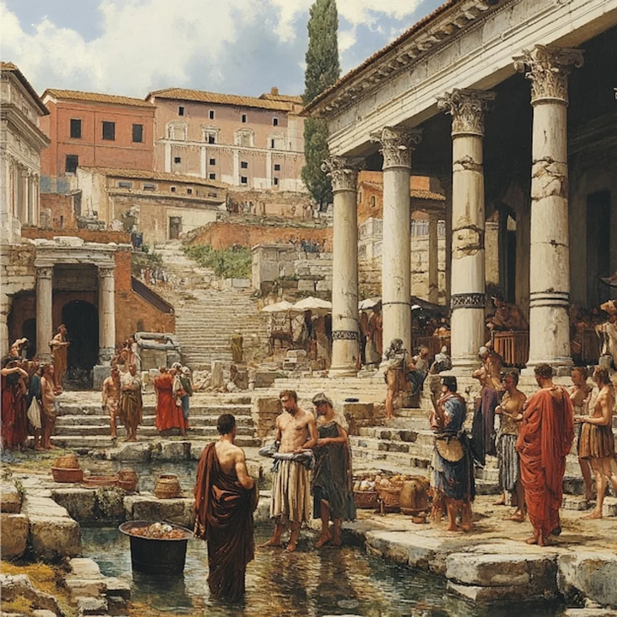 ancient rome people everyday life community