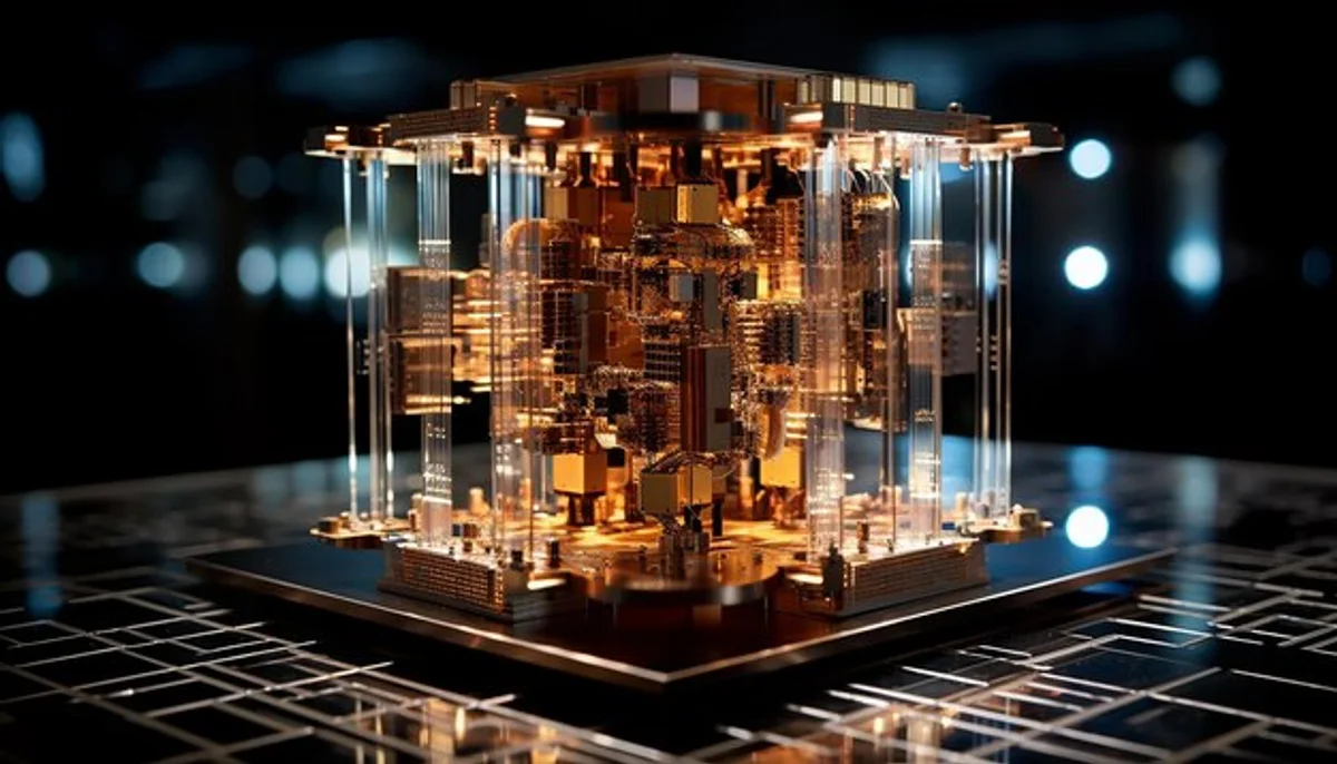 quantum computer futuristic Germany tech