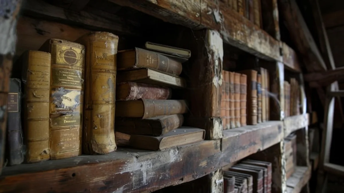 antique music manuscripts attic find