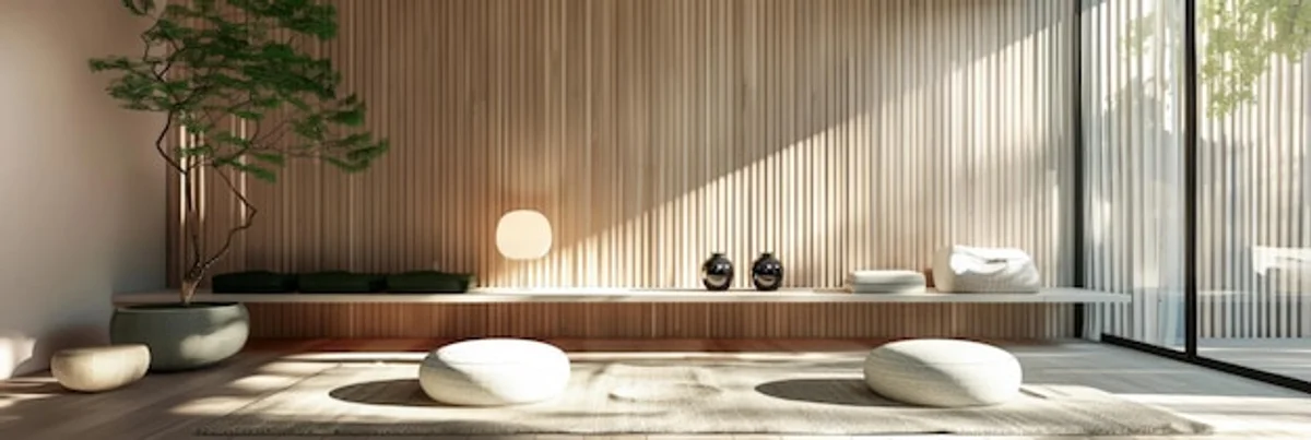 indoor athlete training area with plants feng shui