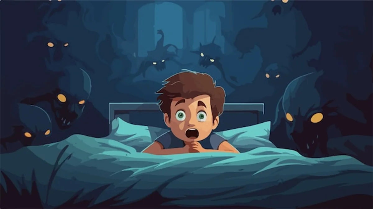 nightmare concept bedroom anxiety