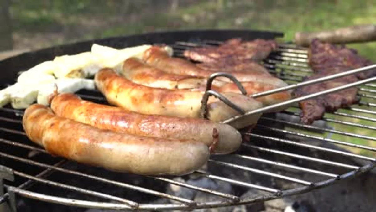 vegan bratwurst german BBQ summer outdoor