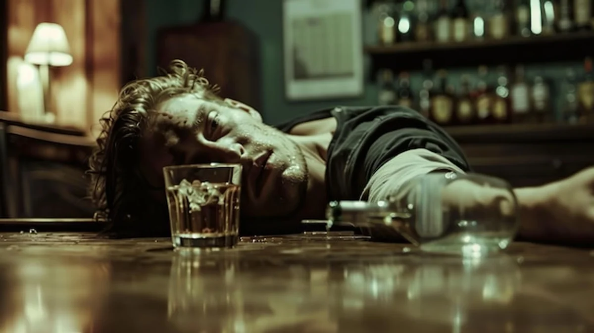 sleep disturbing drinks on the table at night