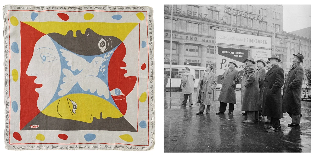 Picasso Berlin 1950 archival photo