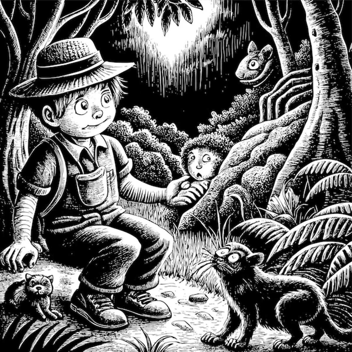 brothers grimm fairy tale animal characters