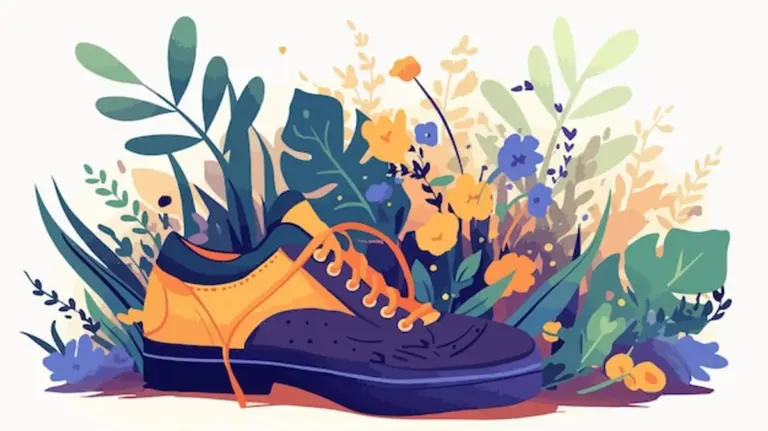 old running shoes creative reusing