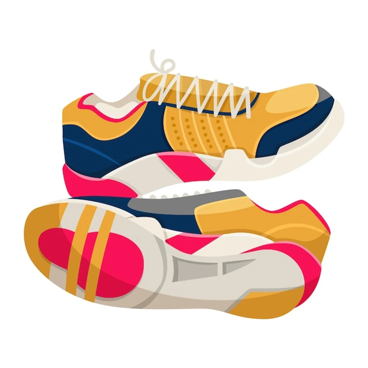 creative upcycling old running shoes DIY