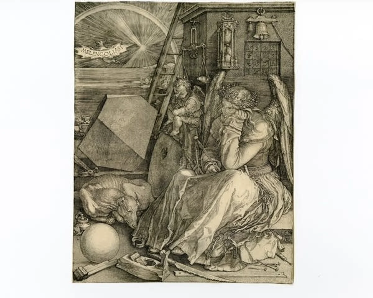 hidden symbolism durer engravings details