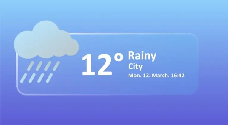 air umbrella futuristic technology in urban rain