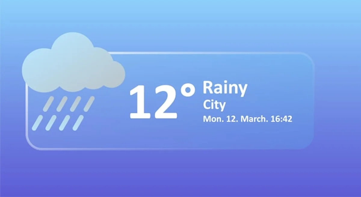 air umbrella futuristic technology in urban rain