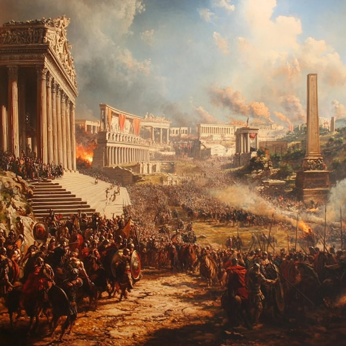 fall of rome and modern politics