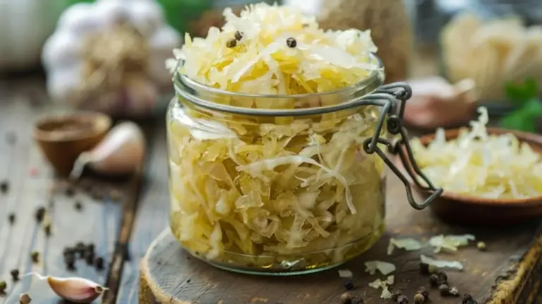 homemade sauerkraut gut health