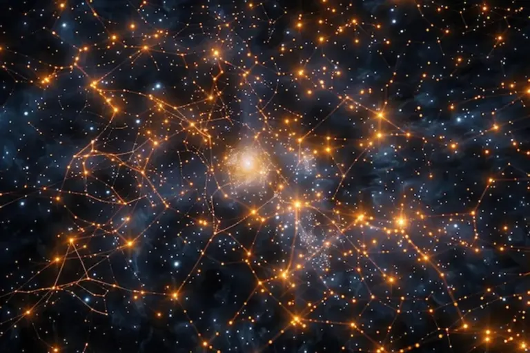 spectacular universe dark matter cosmic web