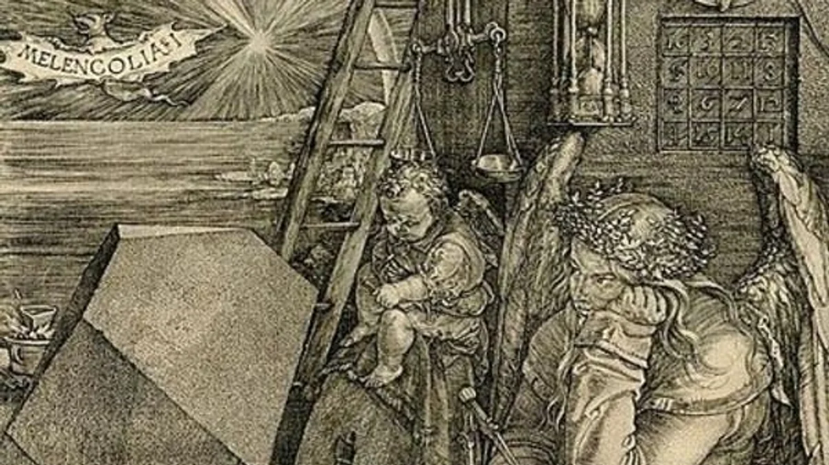 Albrecht Dürer hidden symbols painting detail