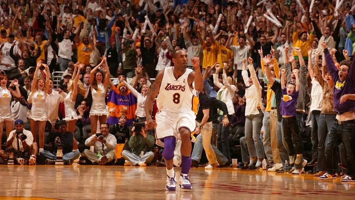 historic NBA basketball moment crowd reaction
