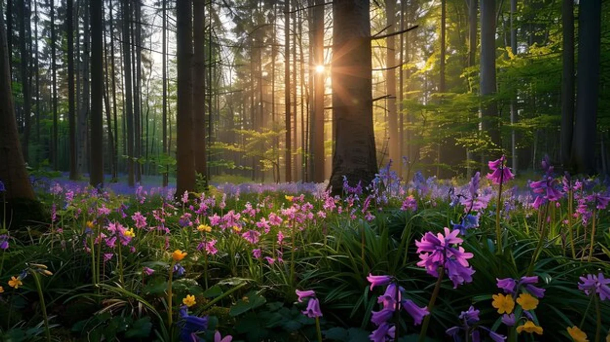 hidden forest germany nature