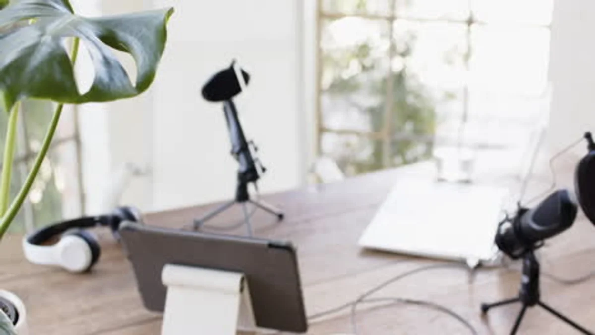 vintage digital voice recorder smart home office inspiration