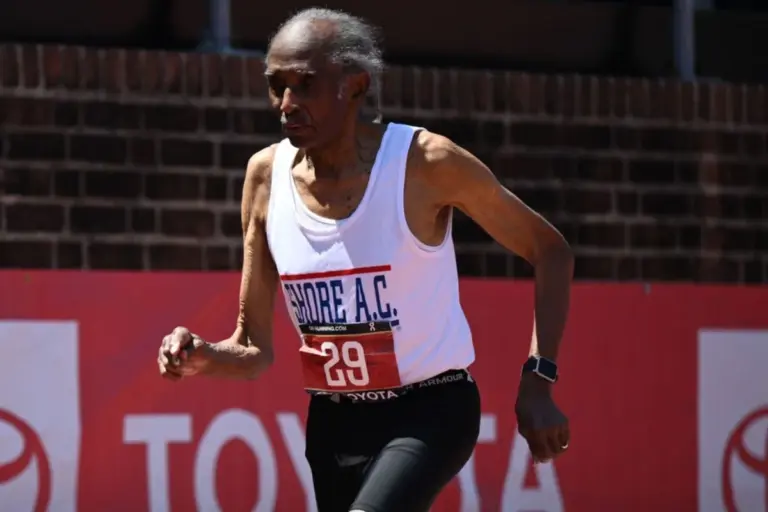 centenarian athlete track field running