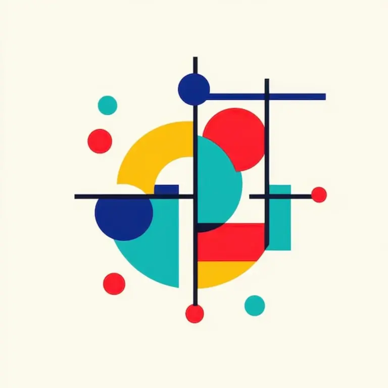 modern minimalistic bauhaus daily objects