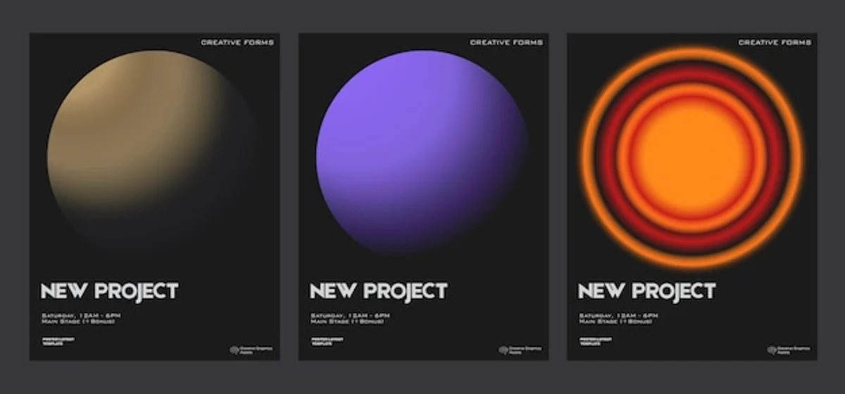black hole versus solar system size illustration
