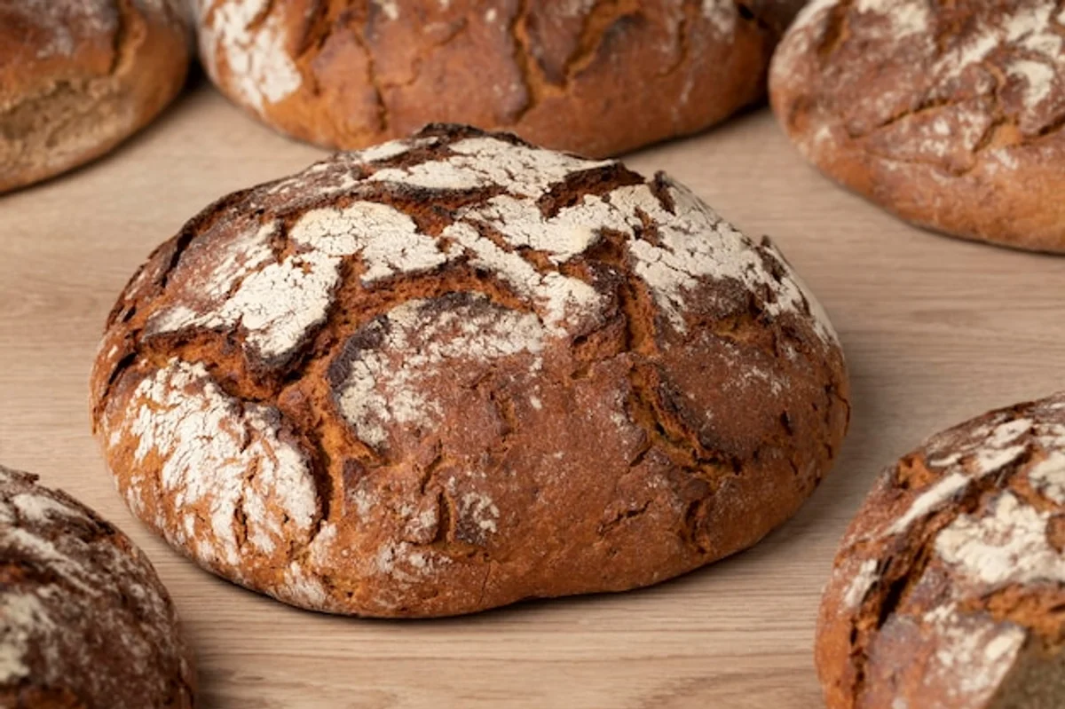 artisan baker making sourdough bread germany
