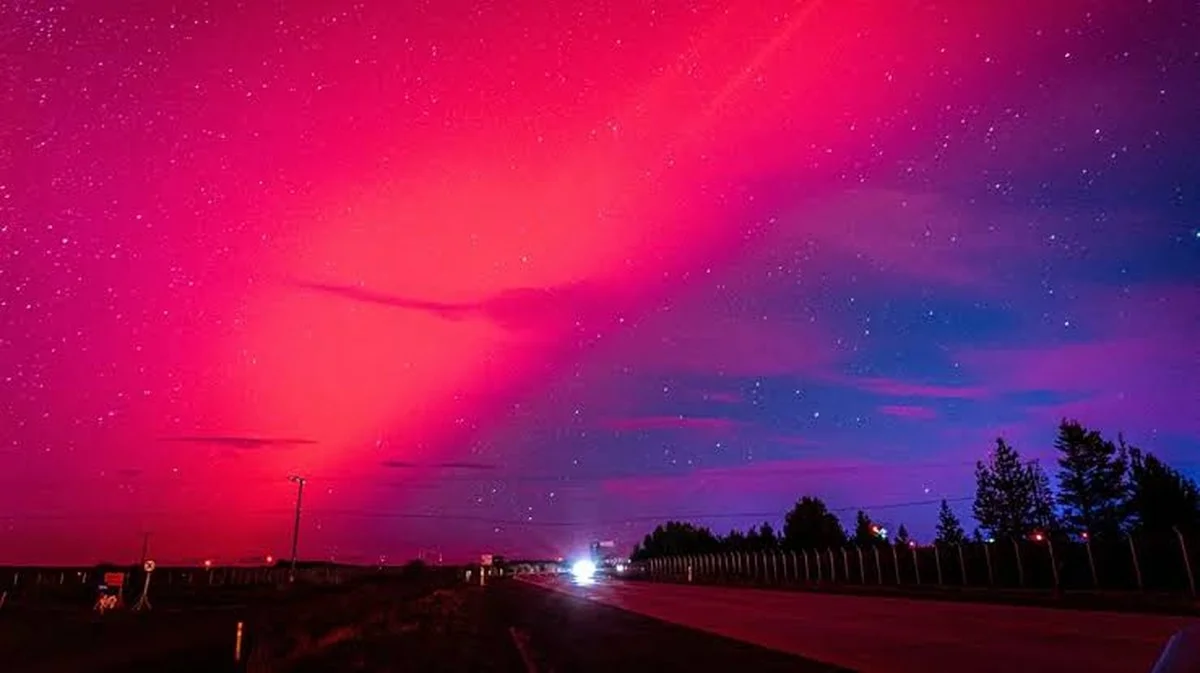 Aurora Australis: Ein Spektakuläres Himmelsereignis in Australien